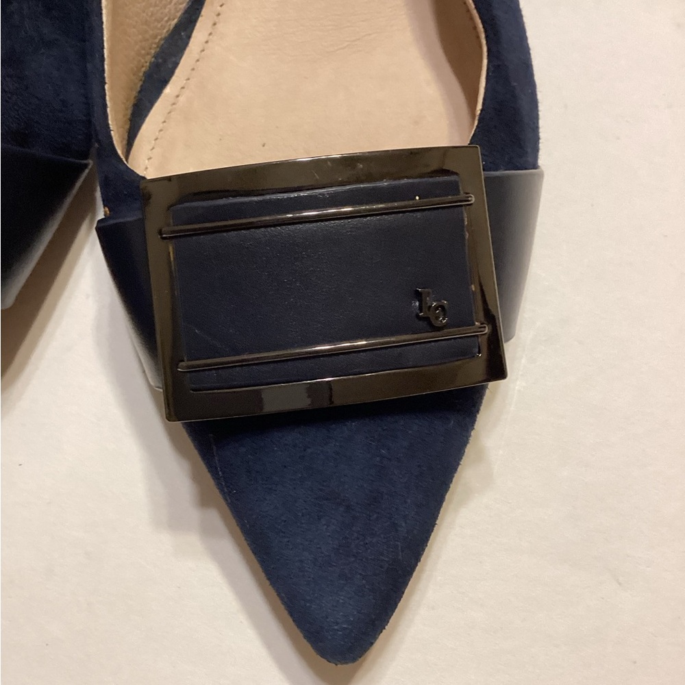 Elegant Navy Blue Women's Shoes - Picture 8 of 11
